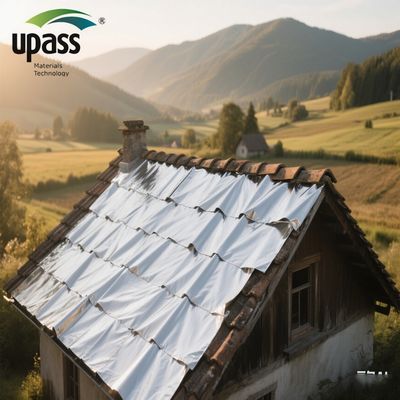 UV Resistant Anti-Aging Aluminum Foil PET Roofing Film UF608