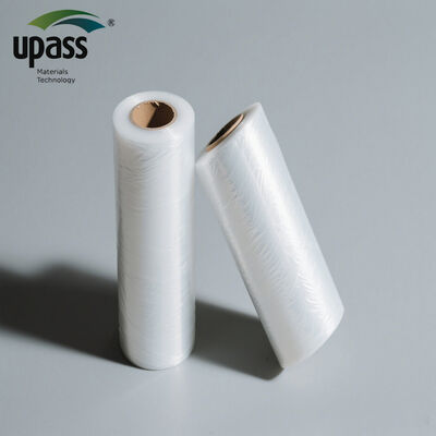 Food Grade Waterproof Soft Stretch Film 50m Length 30cm Width PE Multiple Extrusion Industrial & Supermarket Promotion